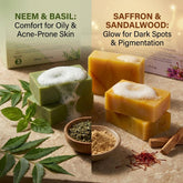 Neem Basil & Royal Saffron - Clear & Glow Bundle