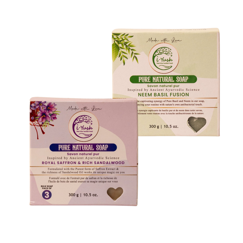 Neem Basil & Royal Saffron - Clear & Glow Bundle