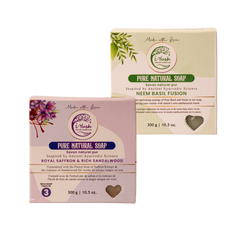 Neem Basil & Royal Saffron - Clear & Glow Bundle