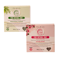 Neem Basil & Divine Rose - Purify & Soothe Bundle