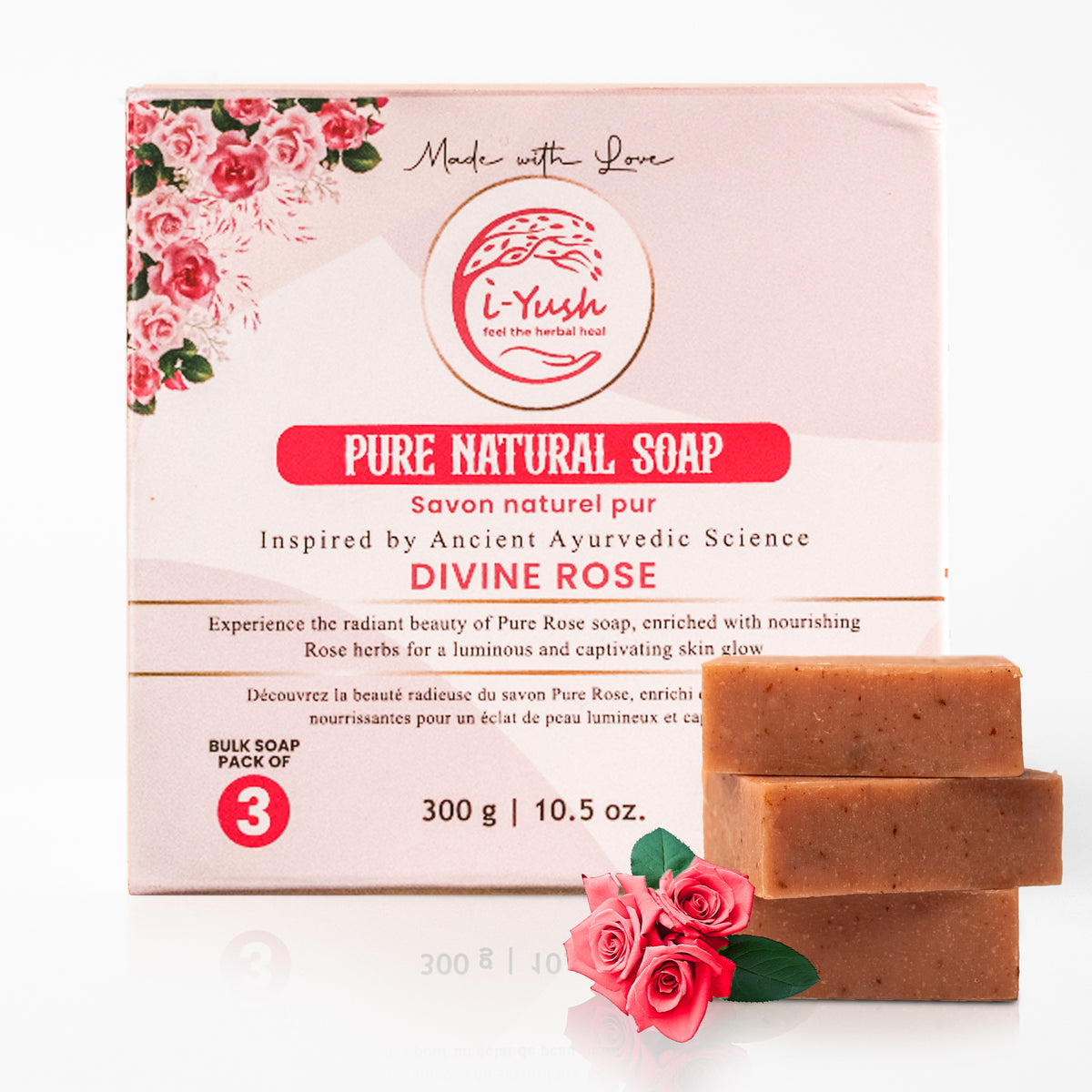 Divine Rose pack of 3 bundle